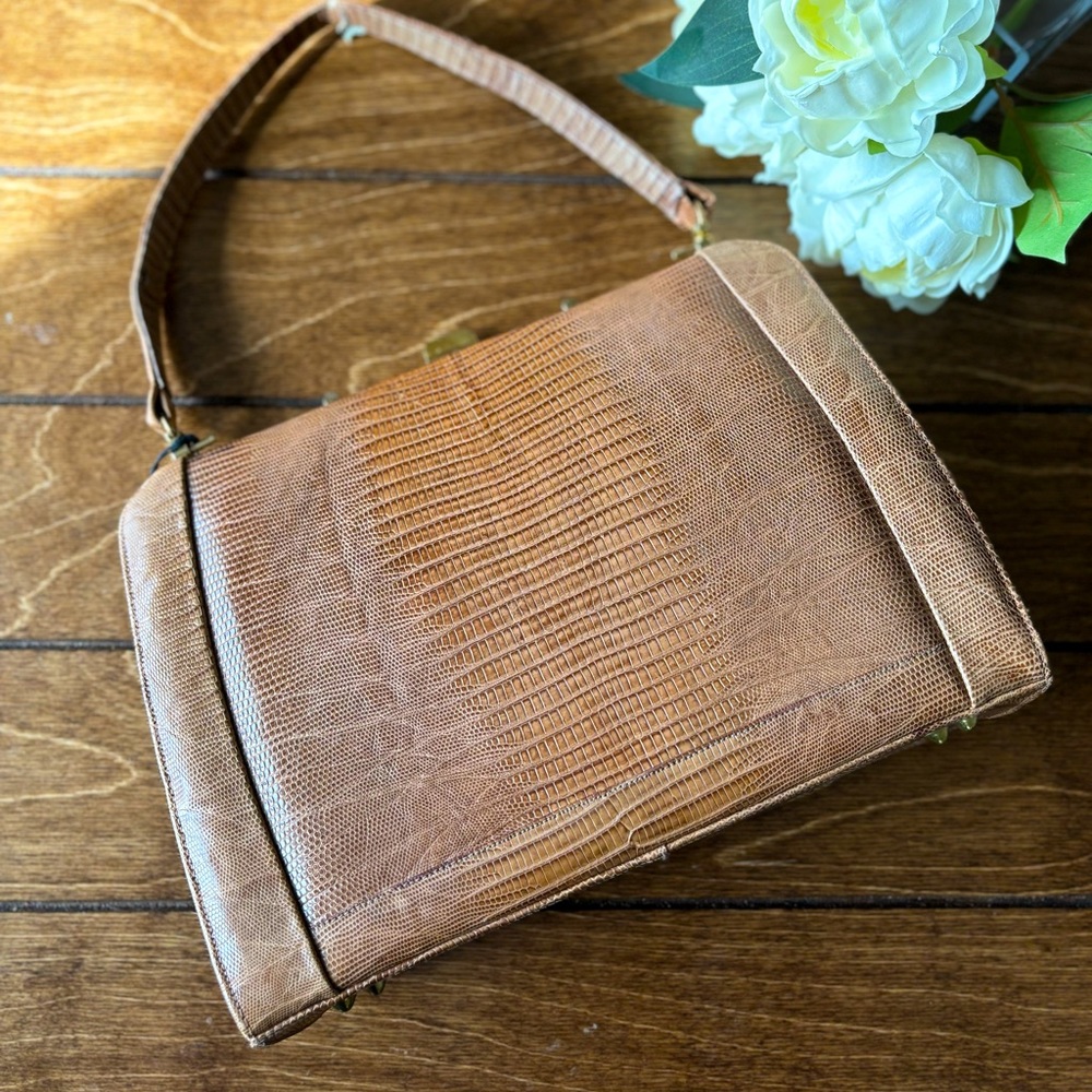 1950s Sydney California Snakeskin Handbag